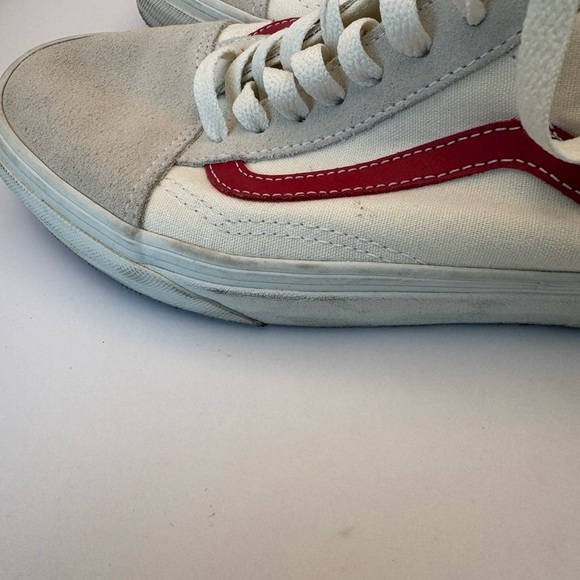 Vans Men’s Size 8/Wmn 9.5 Unisex Vintage Cream Lace Up Sneaker Athletic Shoes - Picture 7 of 16